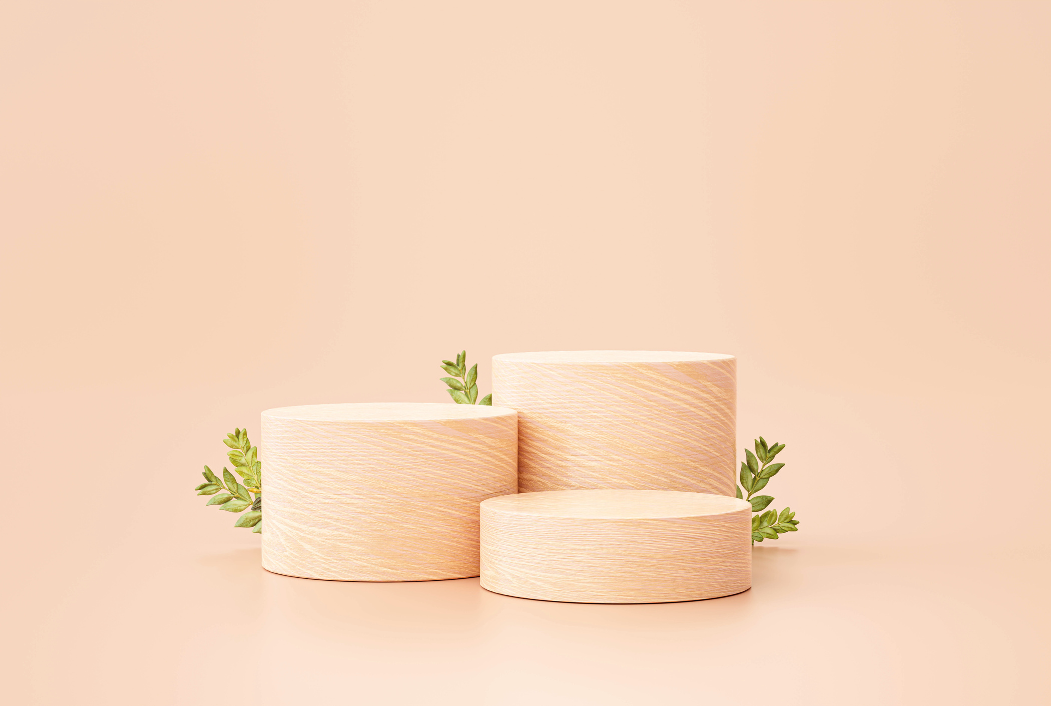 Wooden podium display product stand winner pedestal with lea